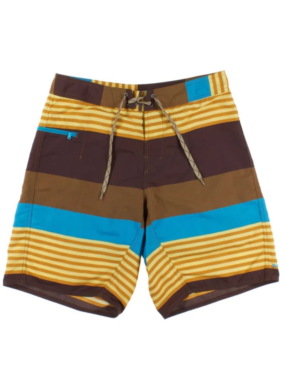 Patagonia® Men's Wavefarer Board Shorts - 21" in Fitz Stripe: Cumin Sz 29